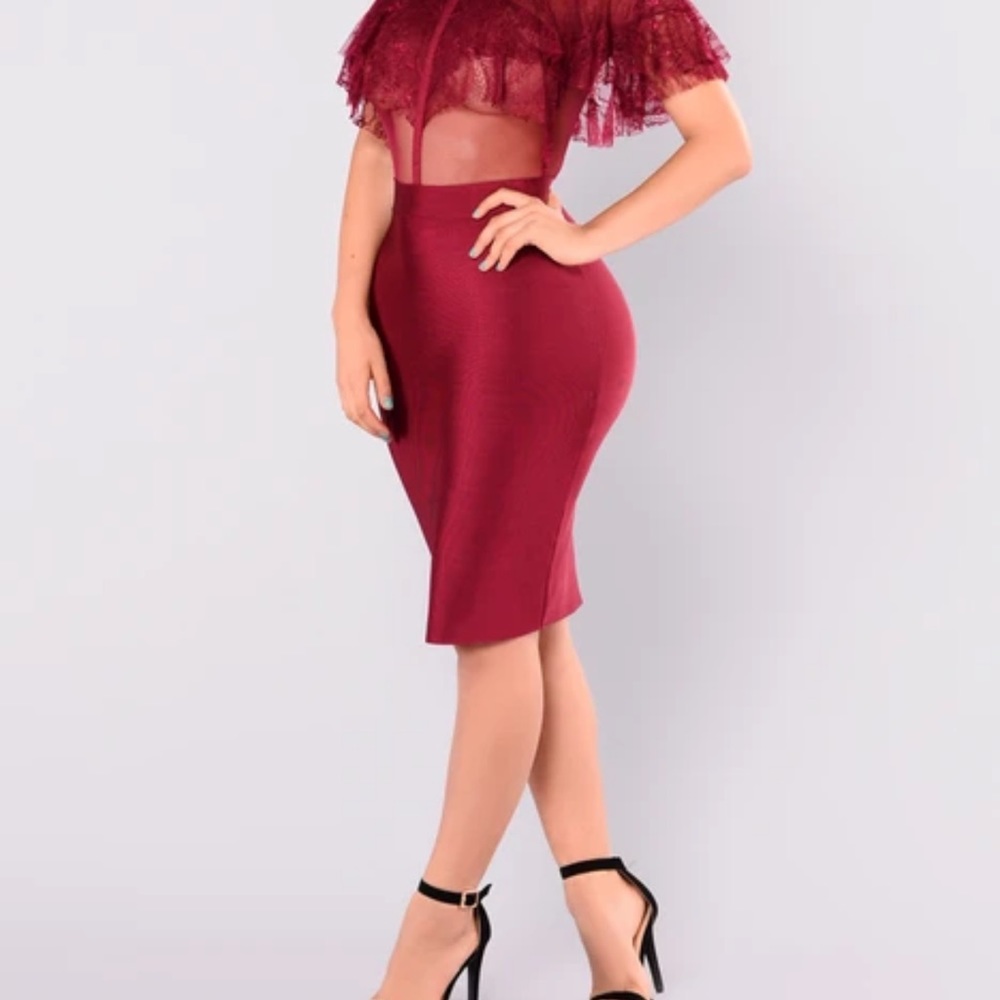 Fashion Nova  Mesh Bandage Dress | Sexy Lace Bodycon | Club, Party,Holiday
